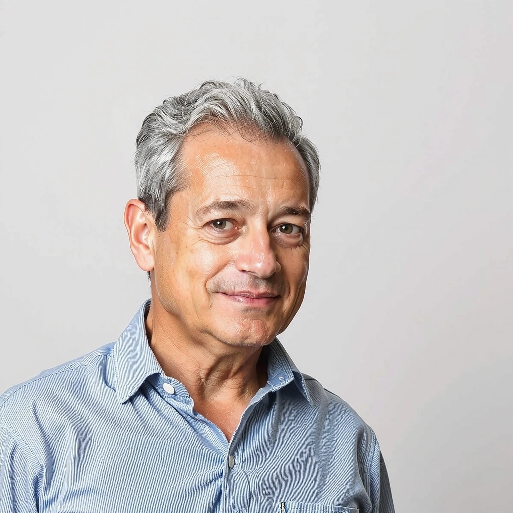 Portrét Petra Kováře, spokojeného muže