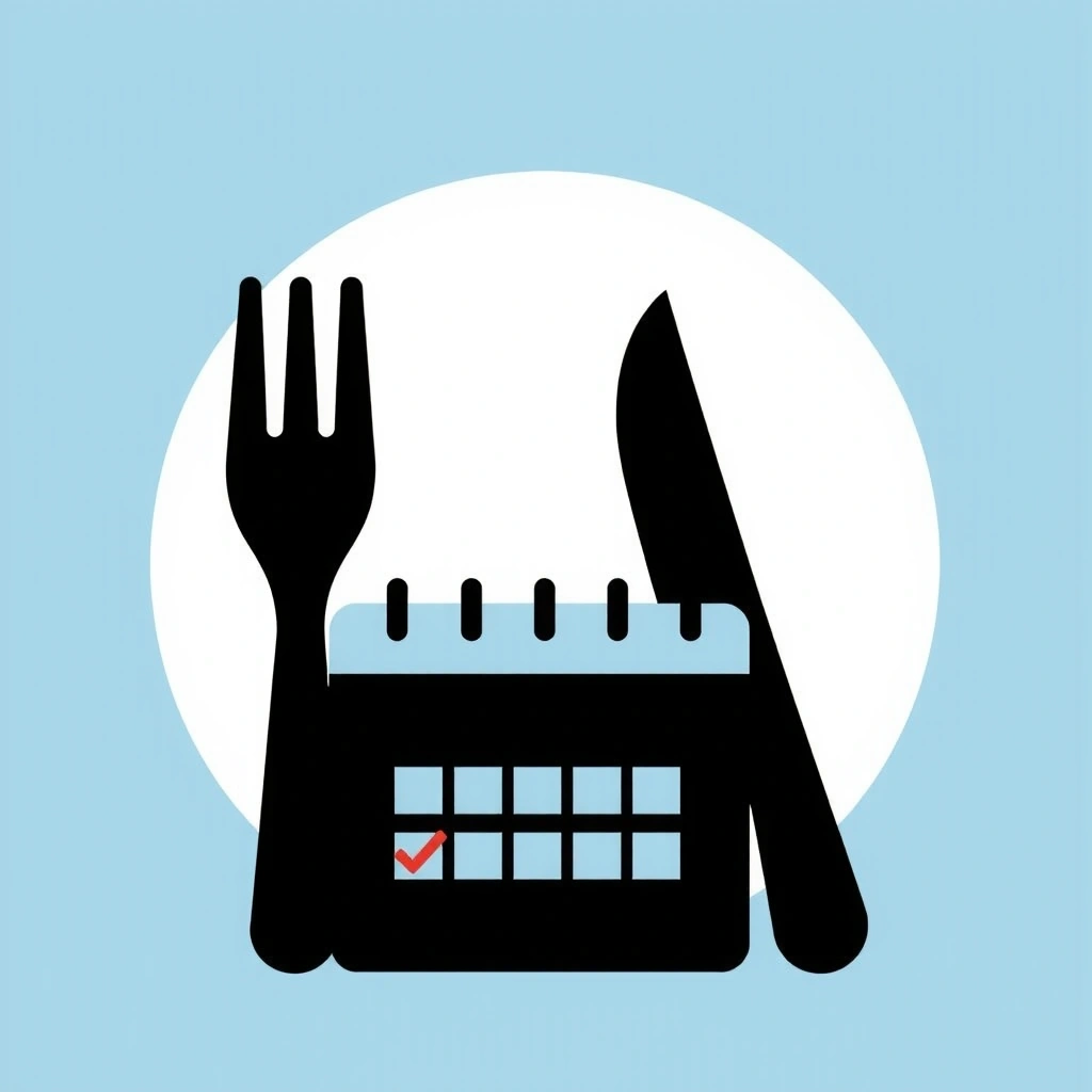 Ikona plánu stravování